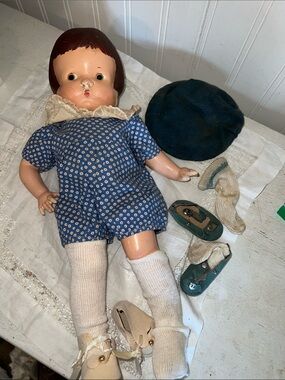 1930s Effanbee Patsy composition doll 14”